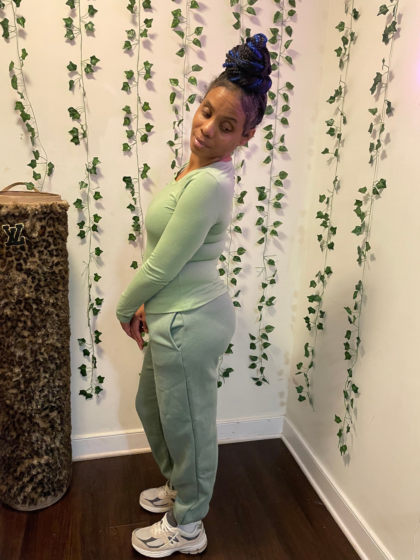 Two piece sweatsuit 