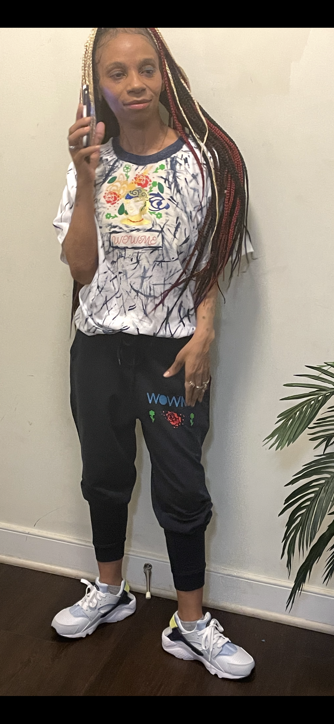 Short sleeve shirt or long sleeve and sweatpants