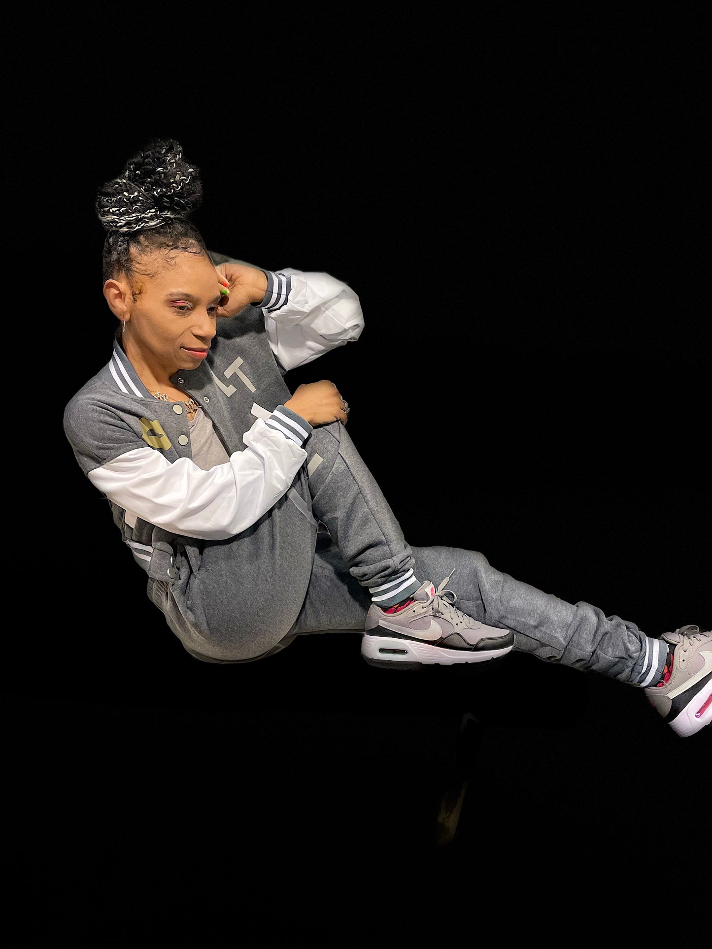 Jacket and Sweatpants set on sale now