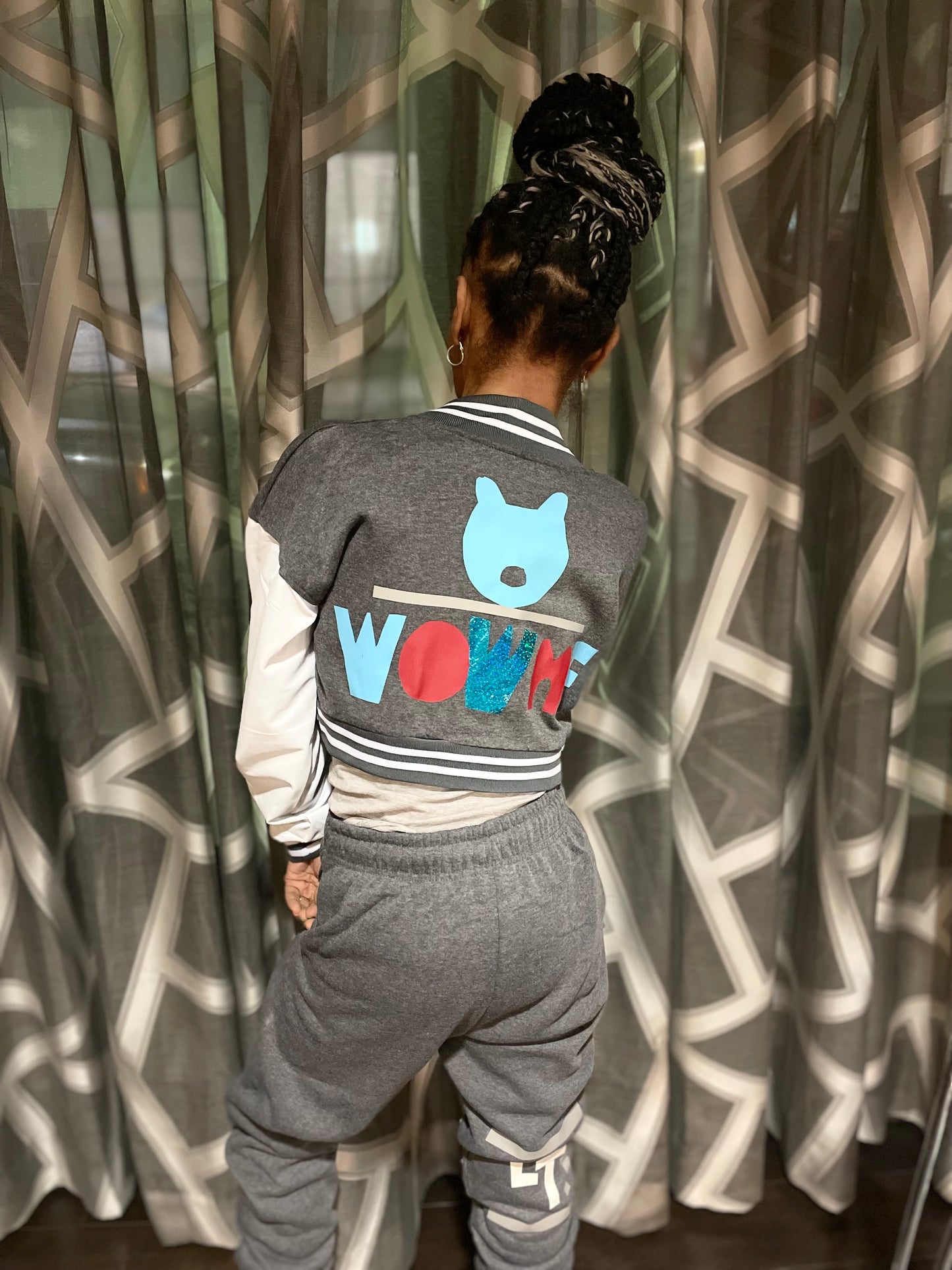 Jacket and Sweatpants set on sale now