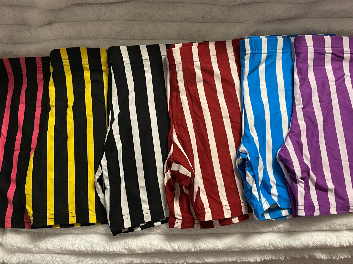 Summer shorts in different colors